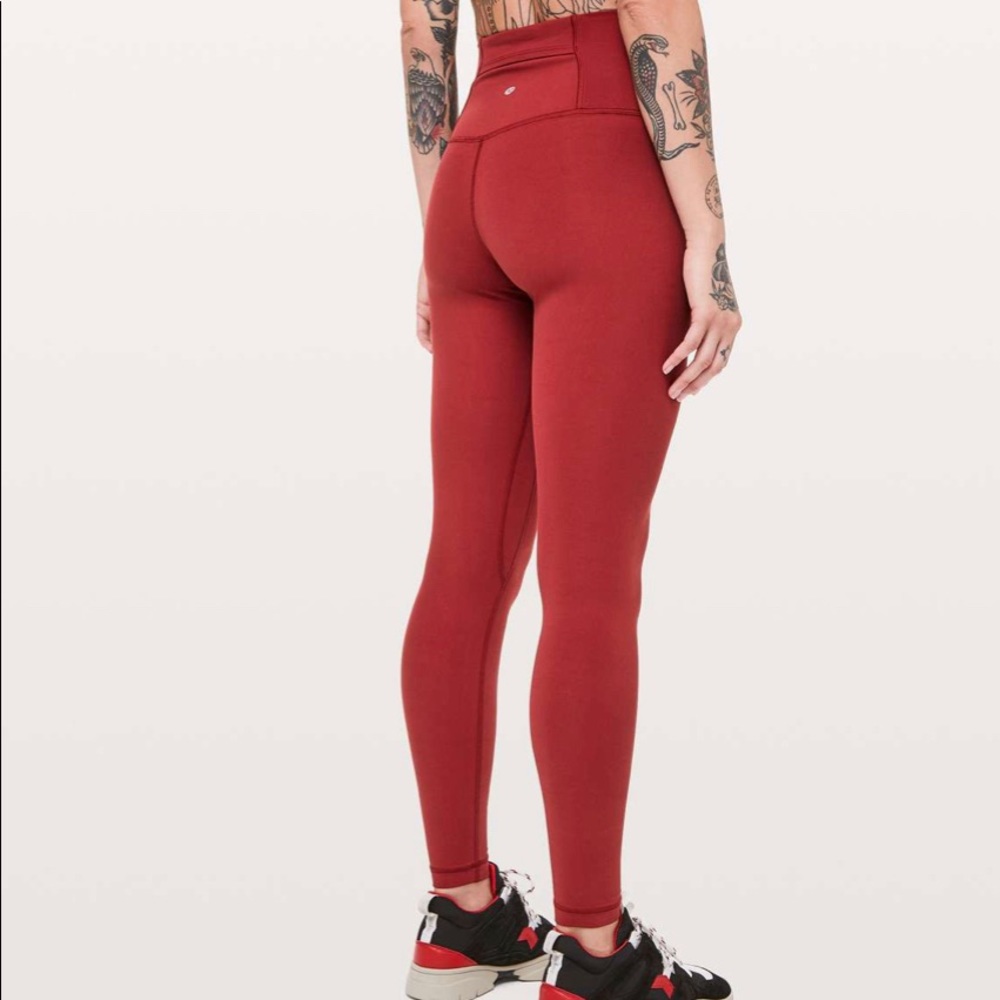 Lululemon Align Special Edition 28” Dark Sport Red